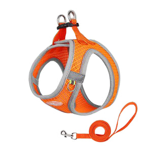 猫用ハーネス　オレンジＭ　ＢＬ－８７９Ｍ（Ｏ）