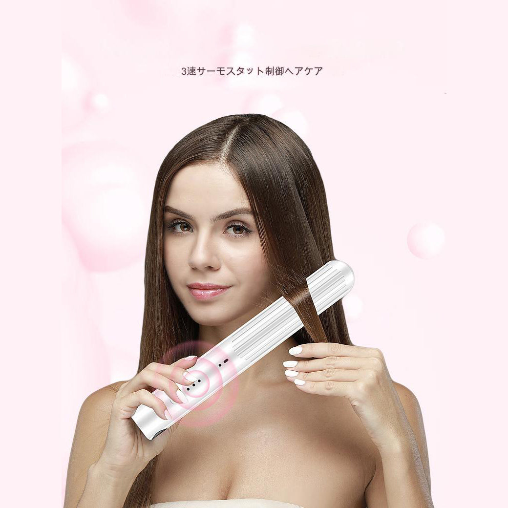 ＵＳＢヘアアイロン　ホワイト　ＫＤ３８６（Ｗ）