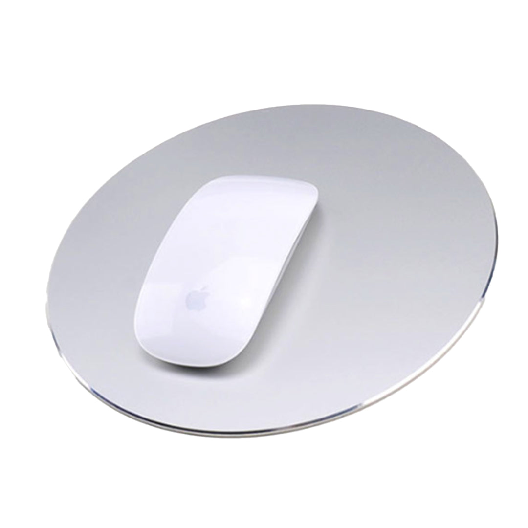 アルミニウムマウスパッド丸形　シルバー　ＡＰ－１ＭＮ（ＳＩ）