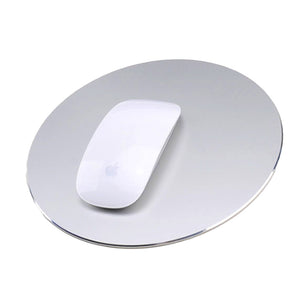 アルミニウムマウスパッド丸形　シルバー　ＡＰ－１ＭＮ（ＳＩ）