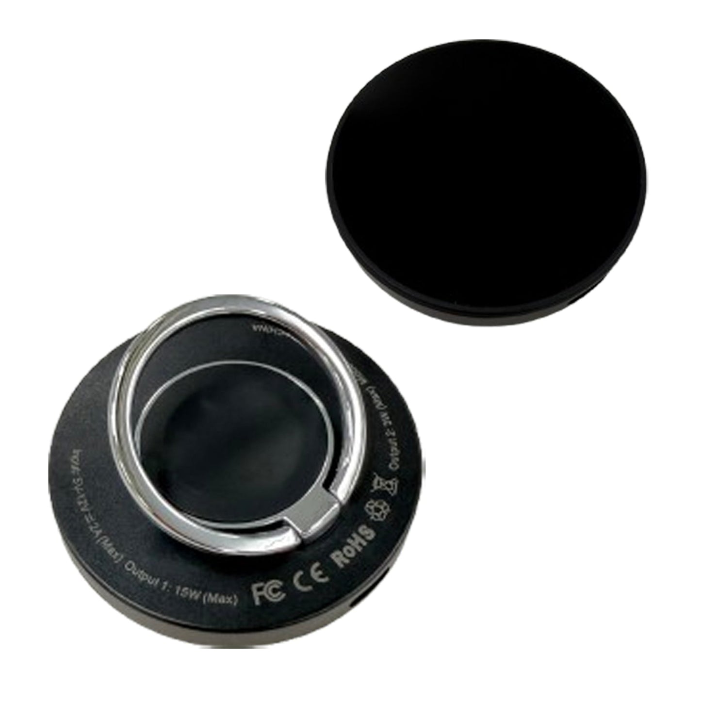 ３ｉｎ１　ワイヤレスチャージャー　Ｒｉｎｇ　Ｍａｇｎｅｔｉｃ　Ｗｉｒｅｌｅｓｓ　Ｃｈａｒｇｅｒ（Ａ３）　黒　Ａ３　（Ｋ）