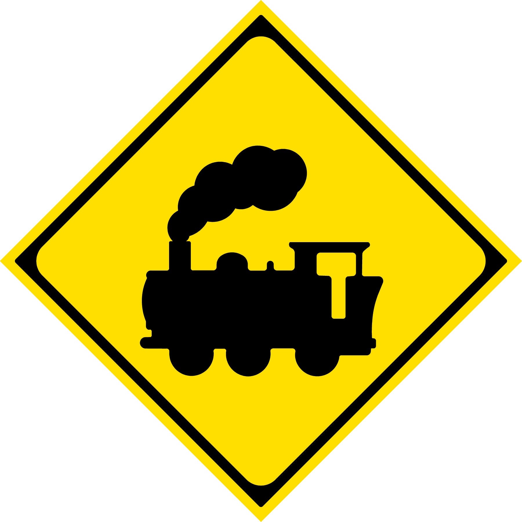 207-A)(207-B) 踏切あり｜道路標識マニア