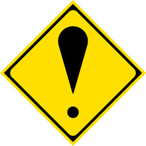 警戒標識　E２１５　その他の危険　エコボード６００角