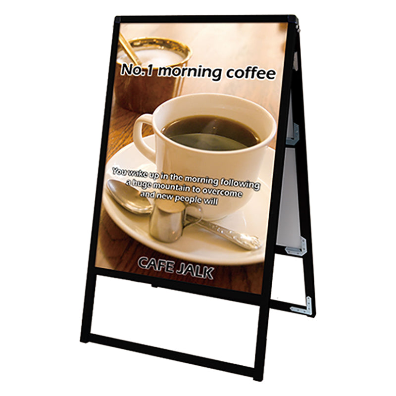 バリウススタンド看板　Ａ０　両面　ブラック　ＢＶＡＳＫＡＣ－Ａ０Ｒ