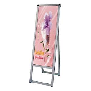 バリウススタンド看板　Ａ１ハーフ　片面　シルバー　ＶＡＳＫＡＣ－Ａ３ＴＴＫ