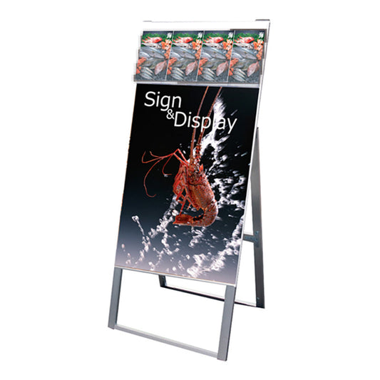 パンフレットケーススタンド看板　片面　ポスター下　Ａ１　ＰＣＳＫＤ－Ａ１Ｋ