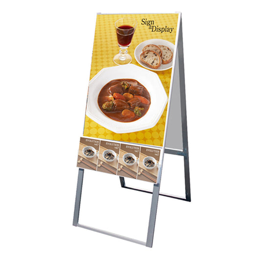 パンフレットケーススタンド看板　両面　ポスター上　Ａ１　ＰＣＳＫＵ－Ａ１Ｒ