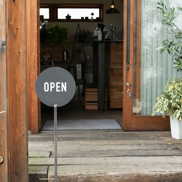 ＳＴＡＮＤ　ＳＩＧＮ　クロカワ鉄　本体のみ