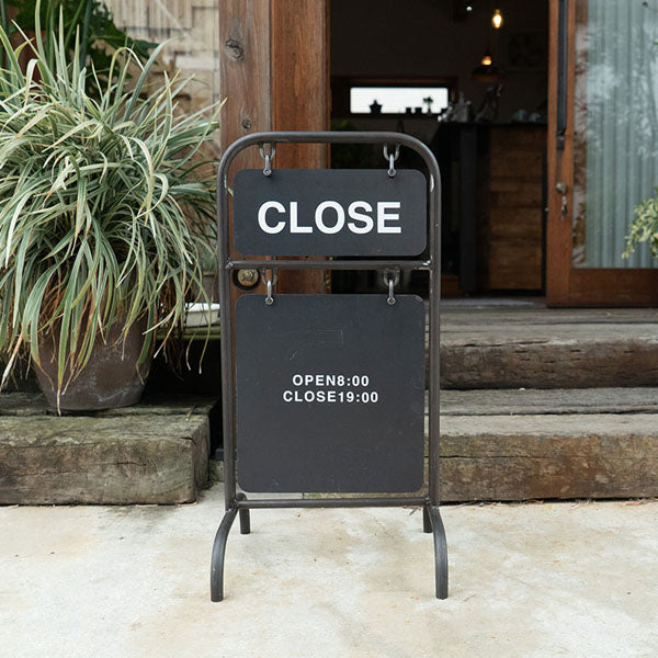 Ｄｉｎｅｒ　Ｓｉｇｎｂｏａｒｄ　ＢＬＡＣＫ　本体のみ