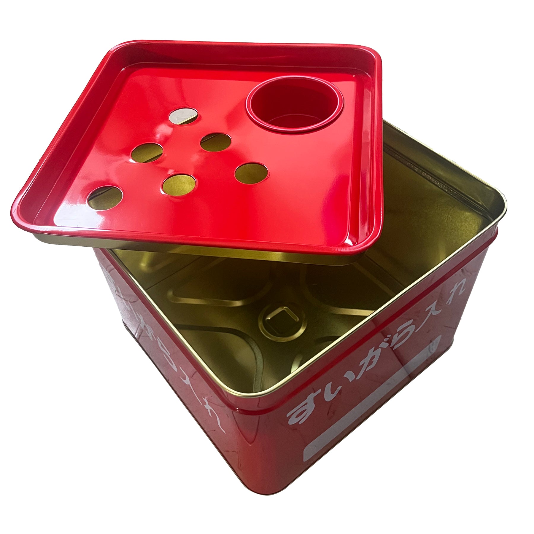 ビジュー缶 赤い小物入れ（50缶入） ビジュー缶 赤い小物入れ（50缶入） ビジュー缶 赤い小物入れ（50缶入）