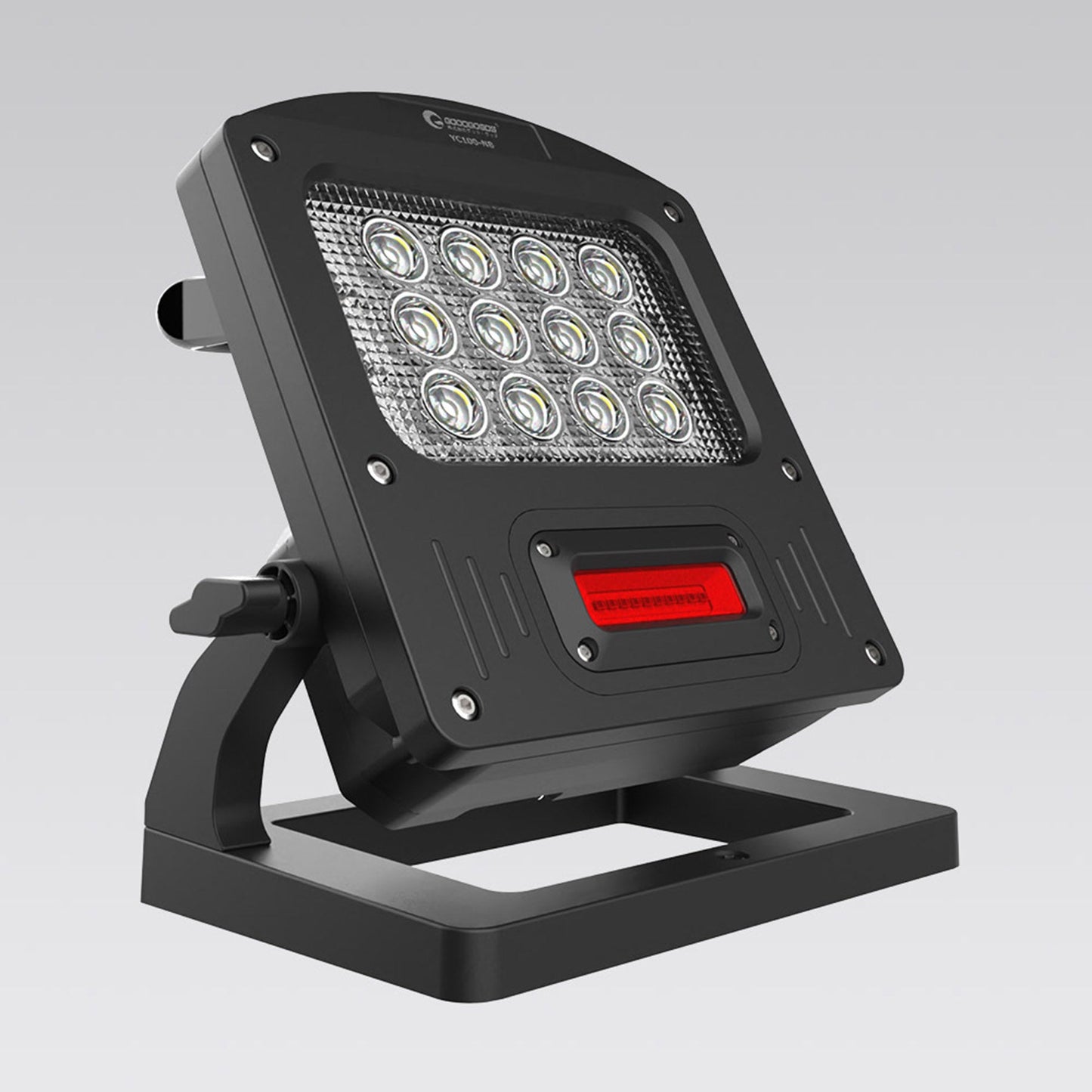 充電式投光器　ＹＣ１００－ＮＢ　１００ｗ　スタンド式　１２灯タイプ
