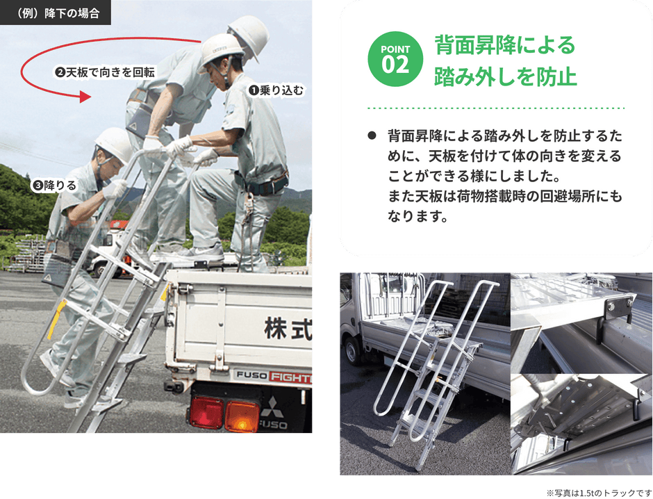 ステップと脚が2段階伸縮